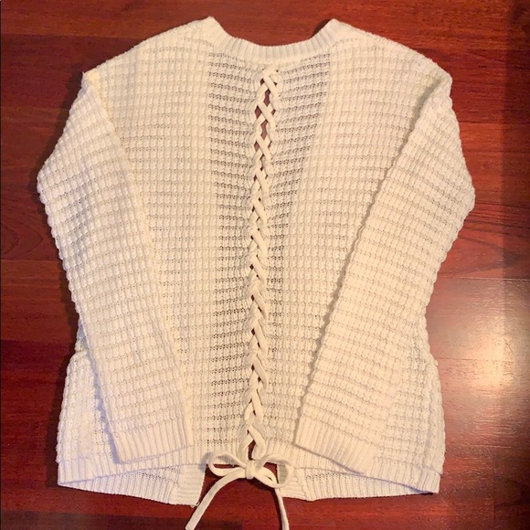 Ivory Knit Cardigan - Picture 2 of 3